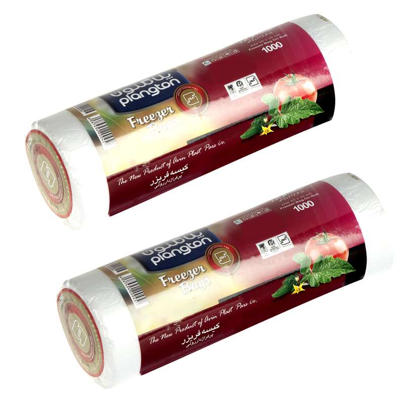 کیسه فریزر پلانگتون مدل P_1000_FIR دو بسته 1000 عددی