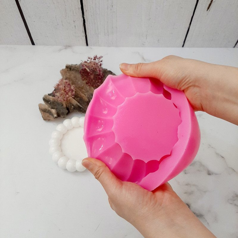 قالب سیلیکونی مدل کاسه مرواریدی