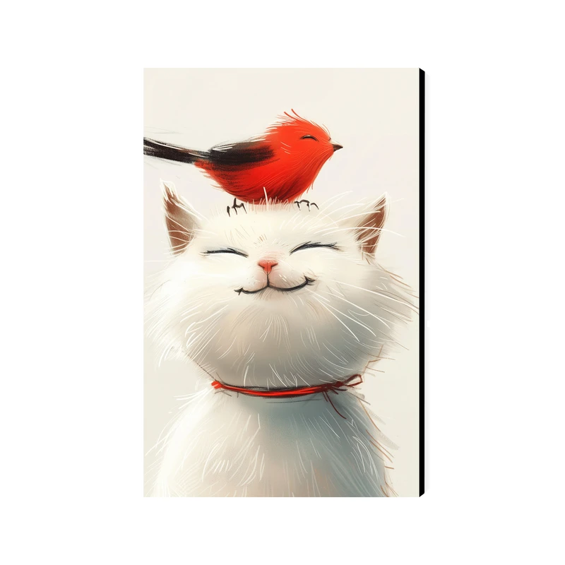 تابلو شاسی عرش مدل فانتزی گربه کد As3220