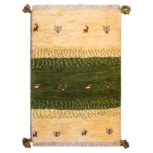 گبه دستباف عشایری نیم متری کد 7
