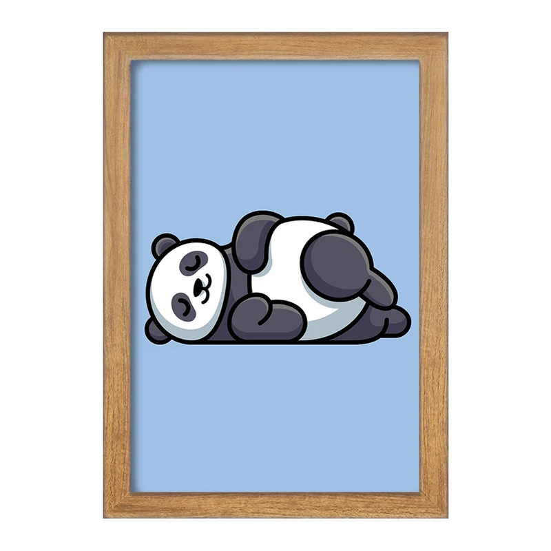 تابلو خندالو مدل حیوانات بامزه پاندا کد 28177