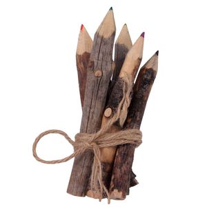 نقد و بررسی مداد رنگی چوبی 6 رنگ گالری روح چوب مدل sowag-wa-001 توسط خریداران