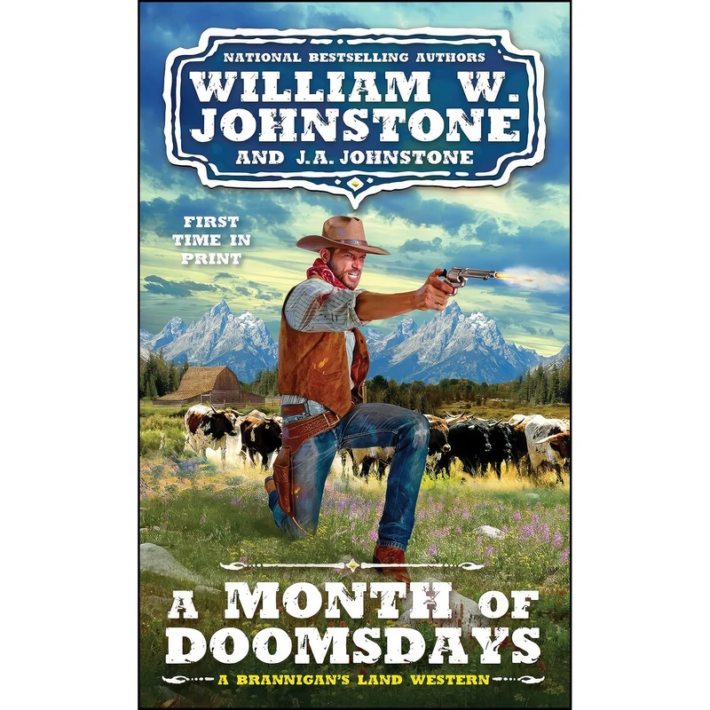 کتاب A Month of Doomsdays  اثر William W. Johnstone,J.A. Johnstone انتشارات Kensington