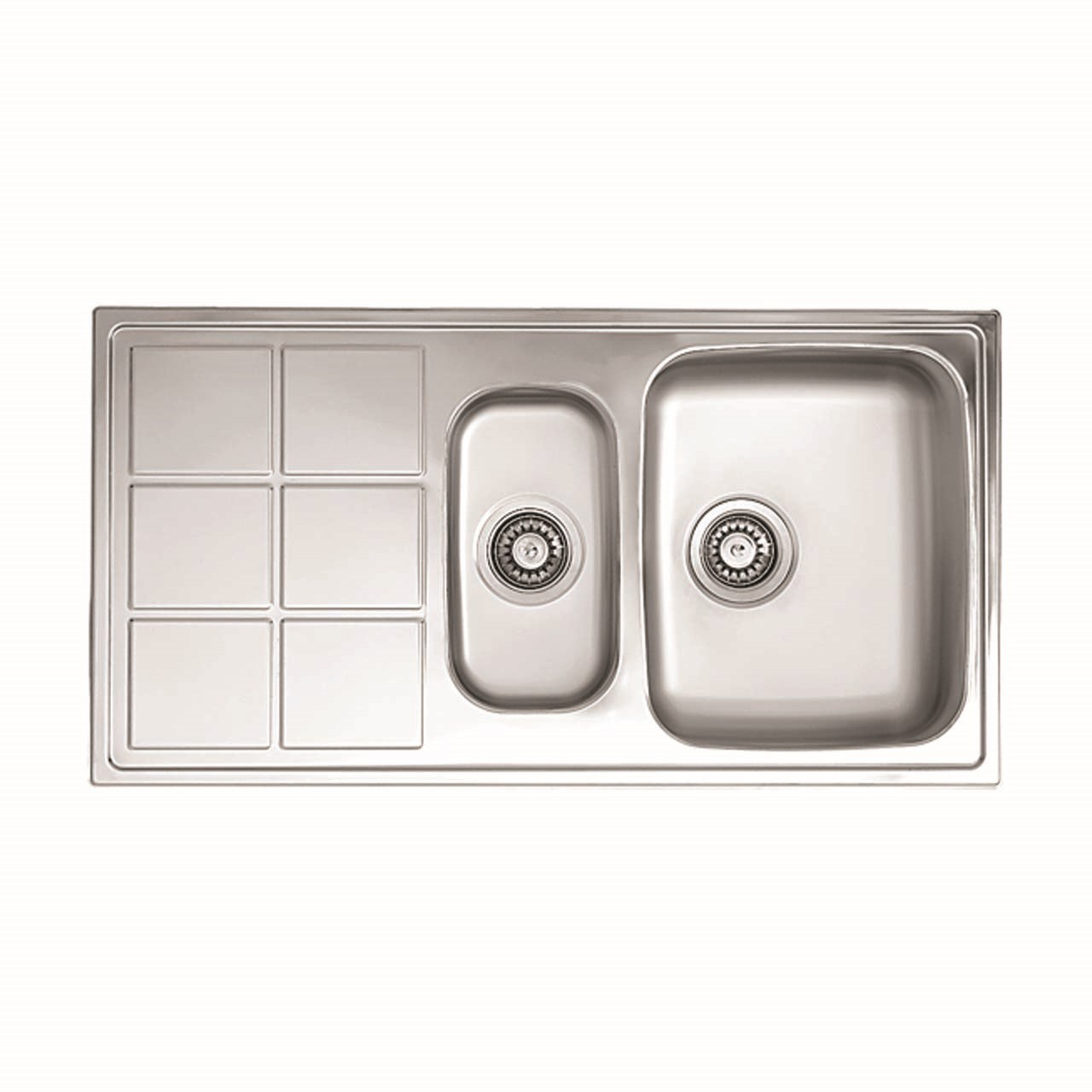 سینک ظرفشوئی فرامکو مدل 43 توکار سایز 95×50 سانتیمتر