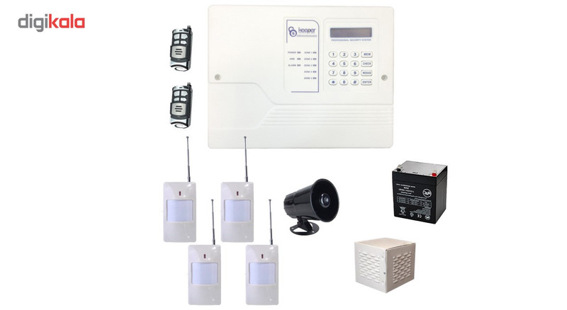 سیستم دزدگیر سیم کارتی کیپر مدل KEGS4-W