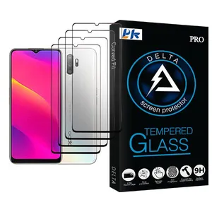 PK Delta Glass MIX004 Screen Protector For Oppo A11 Pack Of 4