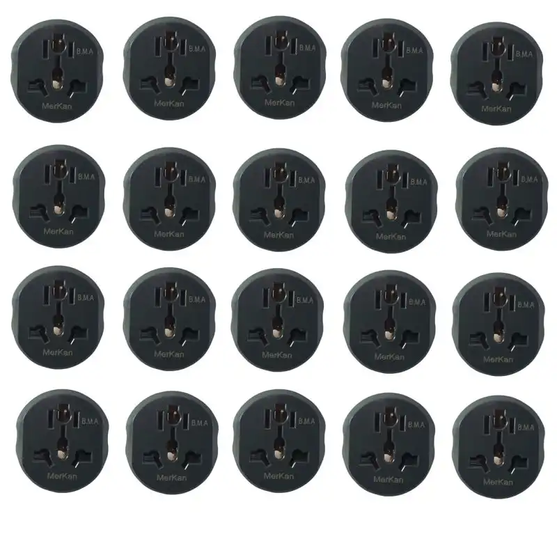 تبدیل 3 به 2 دیواری مرکان کد 3 بسته 20 عددی