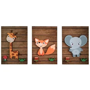 تابلو برجسته کودک ژیوار مدل Land of Animals Series 3
