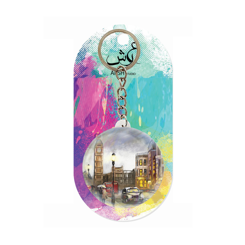 جاکلیدی عرش مدل برج ساعت لندن کد Asj1287