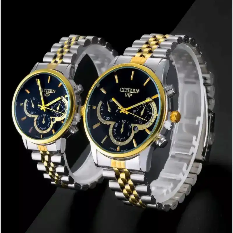 ست ساعت مچی عقربه ای زنانه و مردانه مدل Cit09