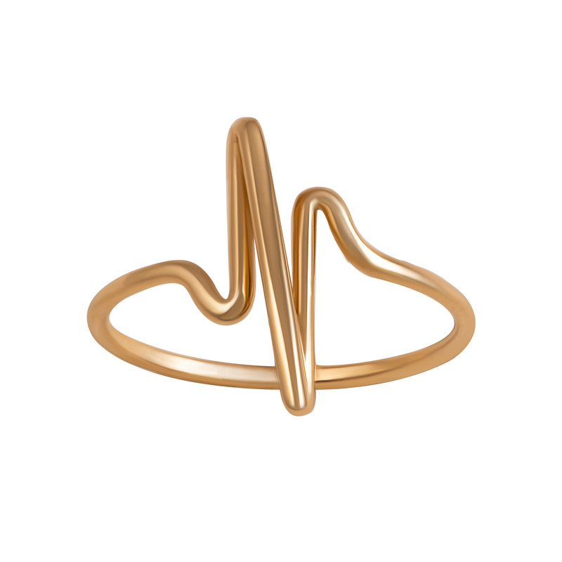 انگشتر طلا 18 عیار زنانه جواهری سون مدل 5722 سایز 54