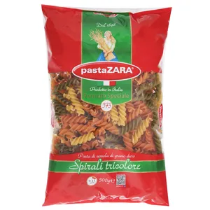 پاستا پاستا زارا مدل Spirali Tricolore مقدار 500 گرم