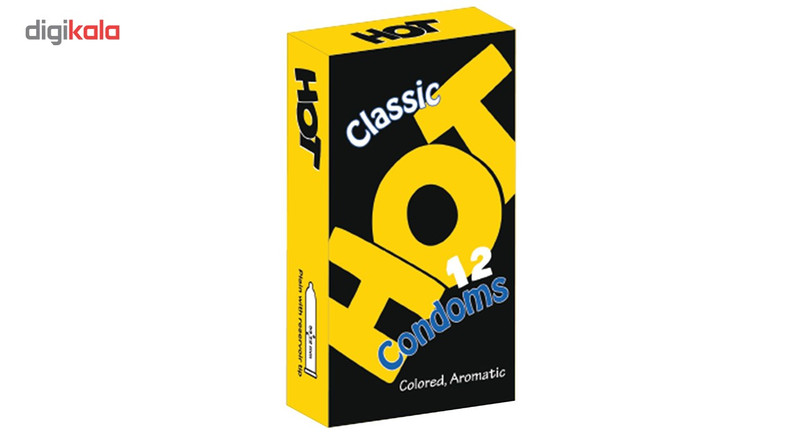 کاندوم معطر هات مدل CLASSIC A بسته 12 عددی کاندوم معطر هات مدل CLASSIC A بسته 12 عددی