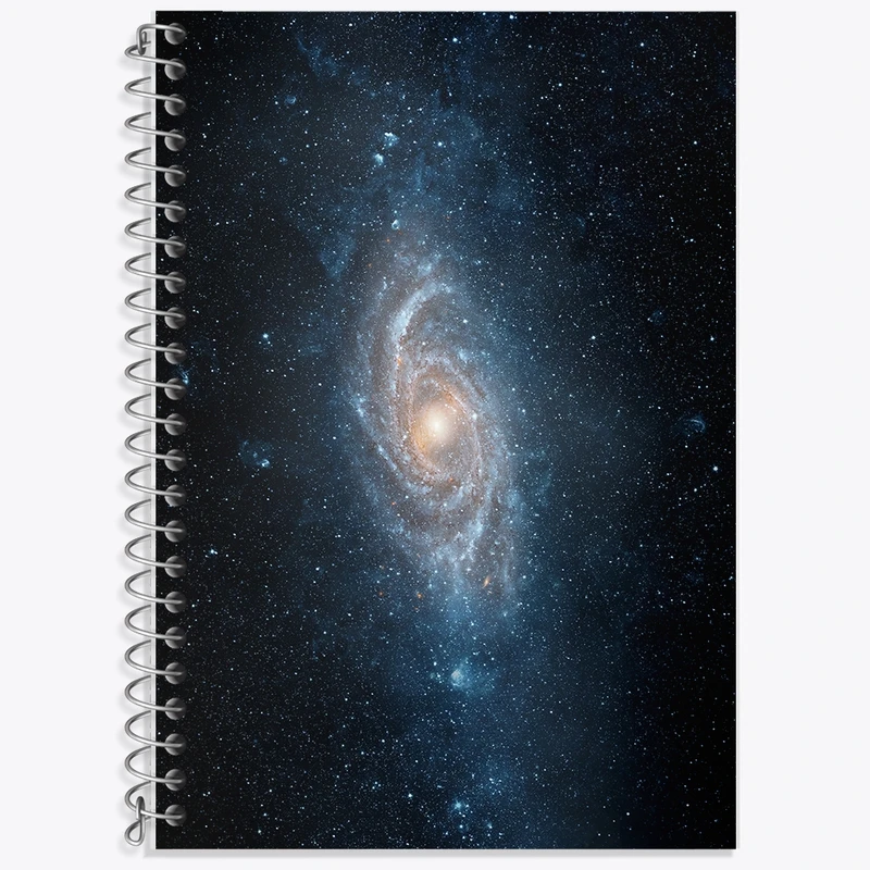 دفتر لغت 50 برگ خندالو طرح کهکشان کد F696