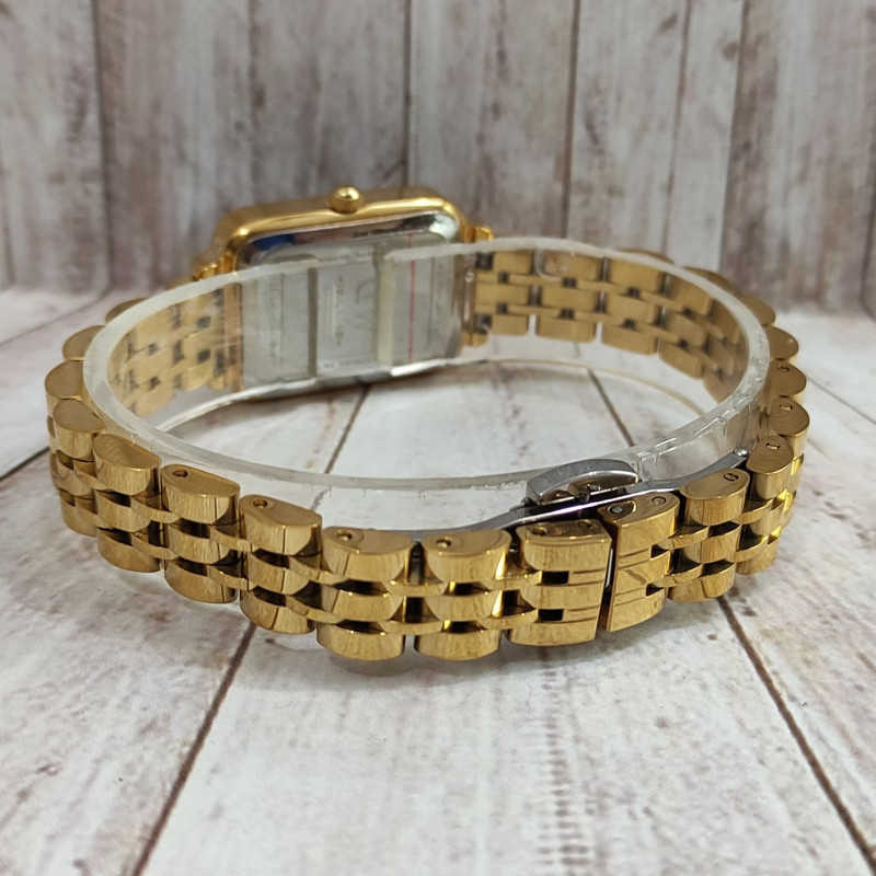 ساعت مچی عقربه‌ای کوارتز زنانه مدل لوکس بند استیل کد ۱