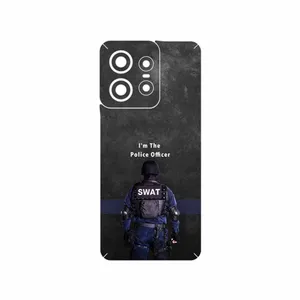 MAHOOT Police Officer Cover Sticker for Motorola Edge 50 Pro