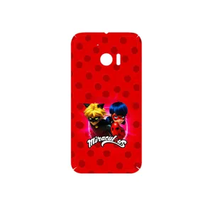 MAHOOT Ladybug and Cat Noir Cover Sticker for HTC 10