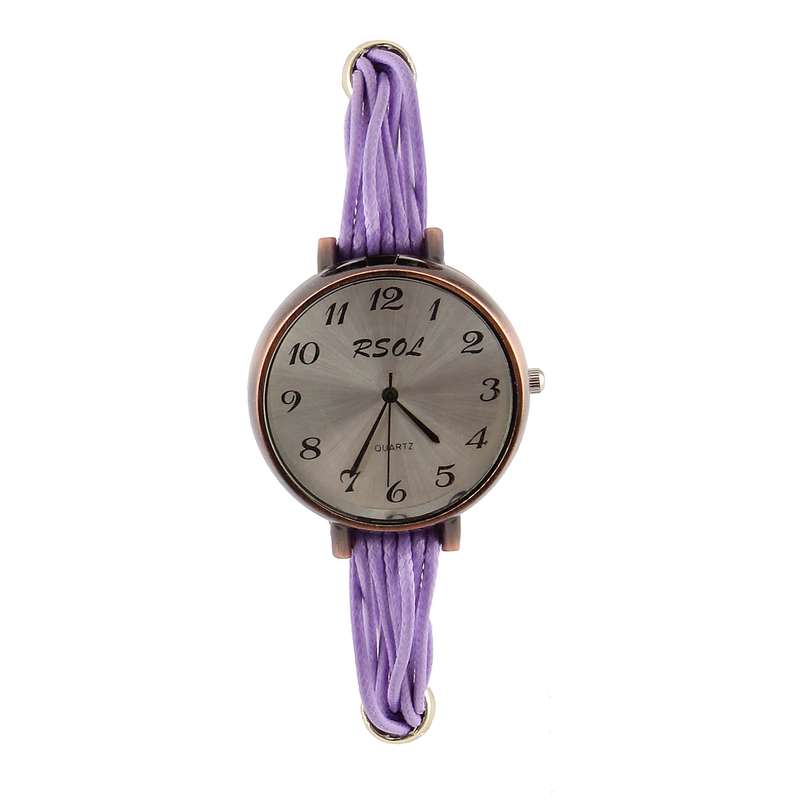 ساعت مچی عقربه ای دخترانه مدل فانتزی بند چرم زیبا کد WHW_207 ساعت مچی عقربه ای دخترانه مدل فانتزی بند چرم زیبا کد WHW_207