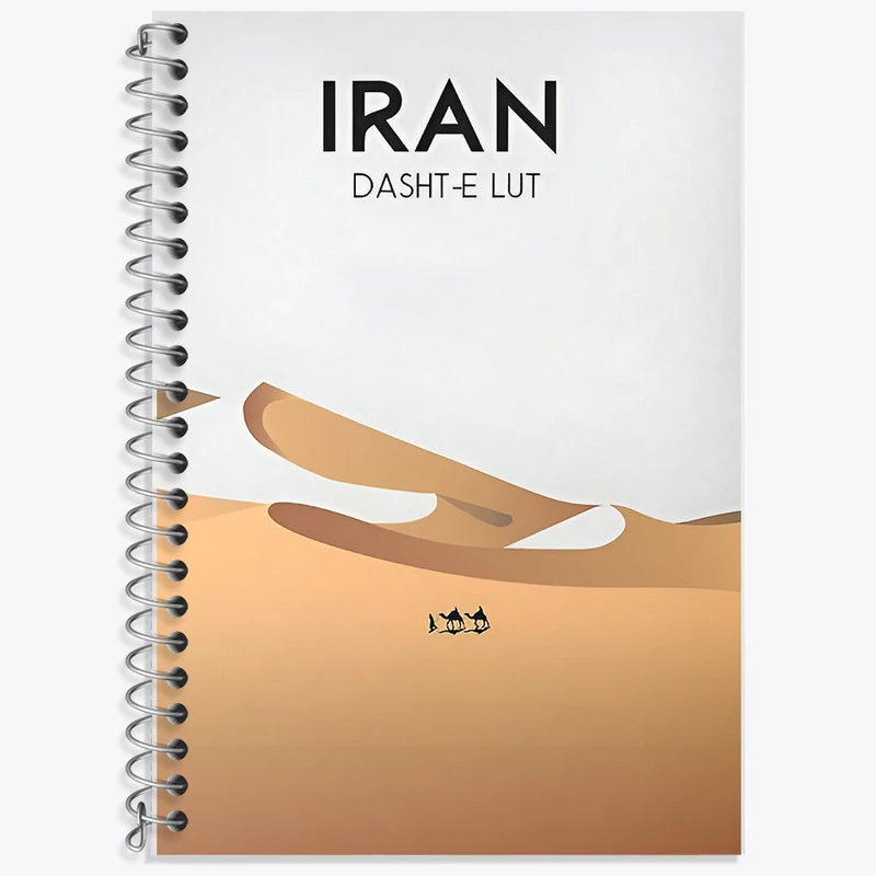 دفتر لغت 50 برگ خندالو طرح ایران (Iran) کد F6328