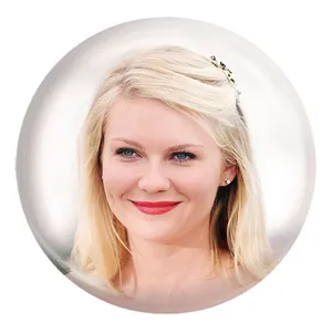 پیکسل خندالو طرح کریستین دانست Kirsten Dunst کد 6403 مدل بزرگ