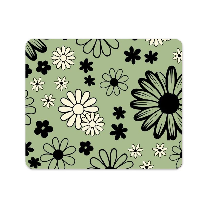 ماوس پد پاد آفرین مدل گلهای زیبا کد 711 سایز 24*19 سانتی متر