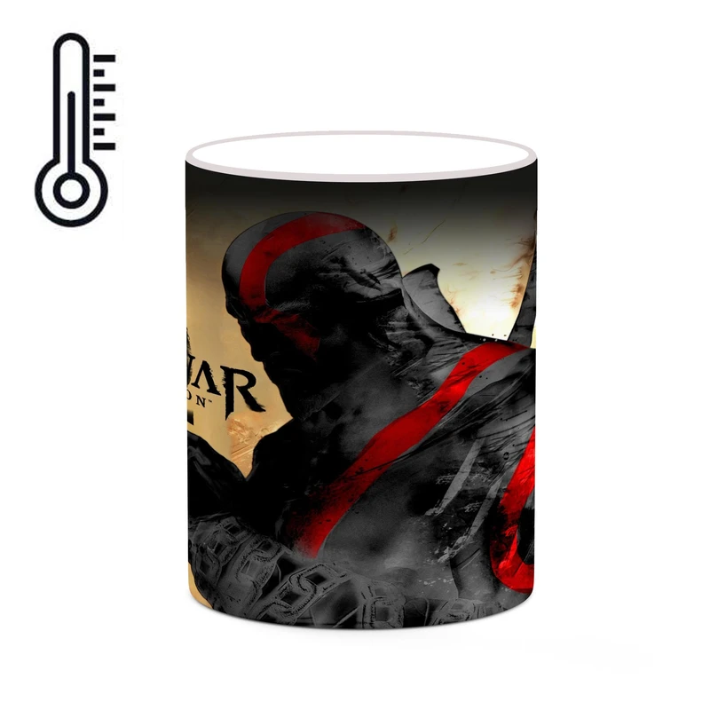 ماگ حرارتی کاکتی طرح گاد آف وار God Of War مدل mgh40469