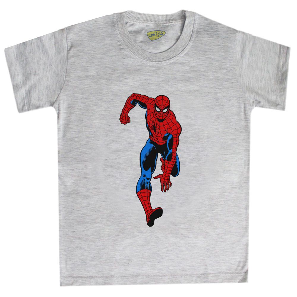 تی شرت پسرانه کارانس طرح مرد عنکبوتی مدل BTM-2115