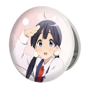 آینه جیبی خندالو طرح کیتاشیراکاوا تاماکو انیمه فروشگاه تاماکو مدل تاشو کد 24298 