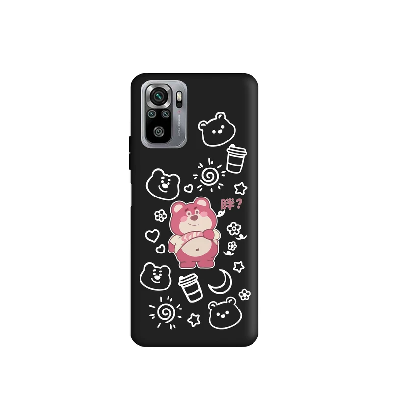 کاور قاب گارد طرح خرس بامزه کد t6022 مناسب برای گوشی موبایل شیائومی Redmi Note 10s / Redmi Note 10 4G