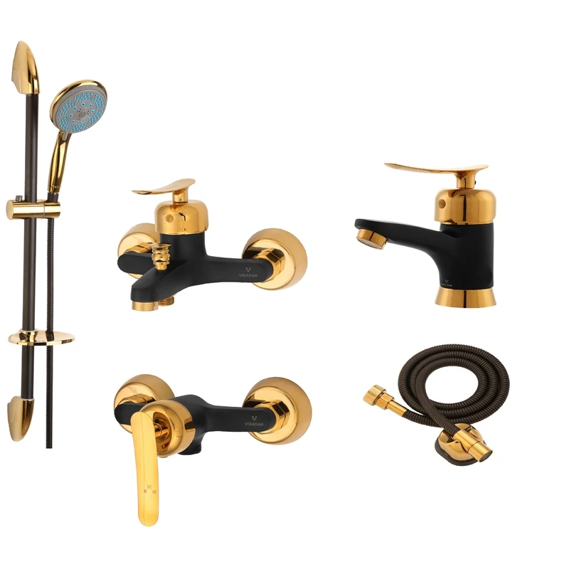 ست شیرآلات ویسادار مدل هرمس مجموعه 5 عددی