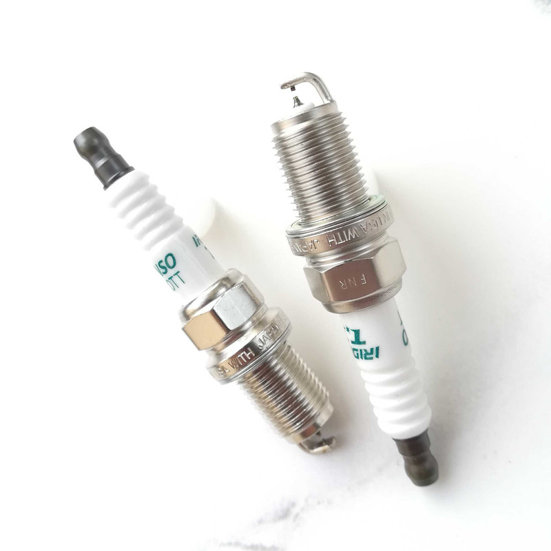 شمع خودرو دنسو مدل سوزنی ایریدیومTT پایه بلند IKH20TT بسته 4 عددی