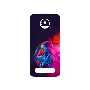 MAHOOT Smoke Rainbow Digital Art 1 Cover Sticker for Motorola Moto Z Play