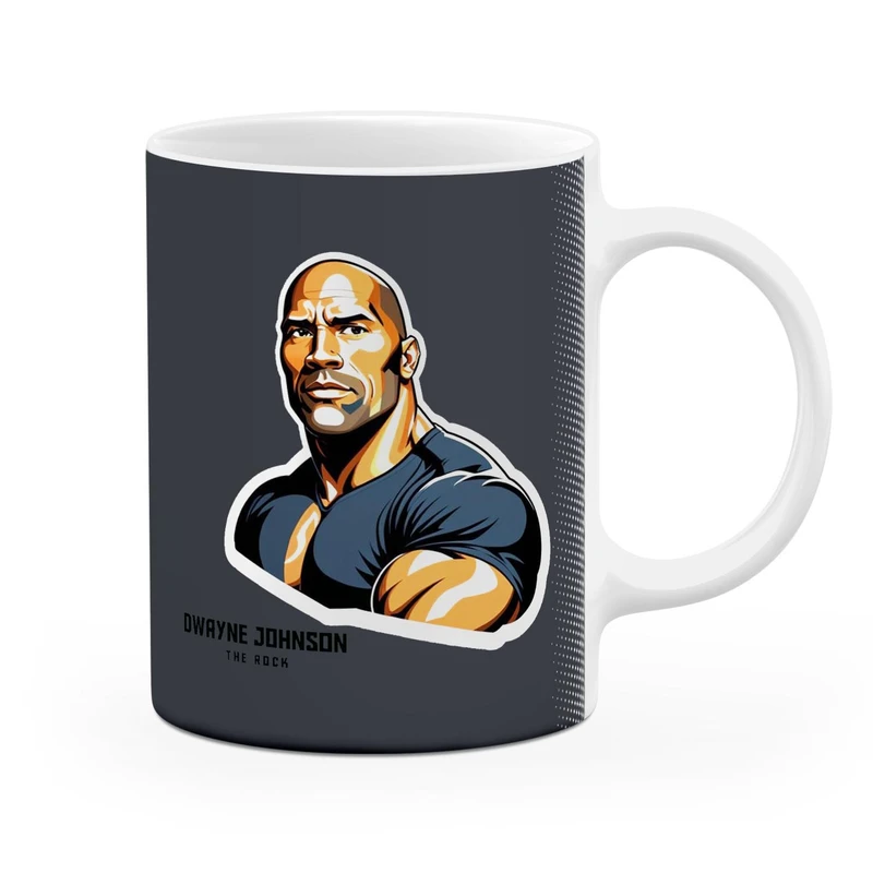 ماگ نادیراد طرح بازیگر مدل دواین جانسون