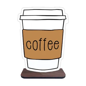 استند رومیزی تزیینی مدل قهوه کد 10