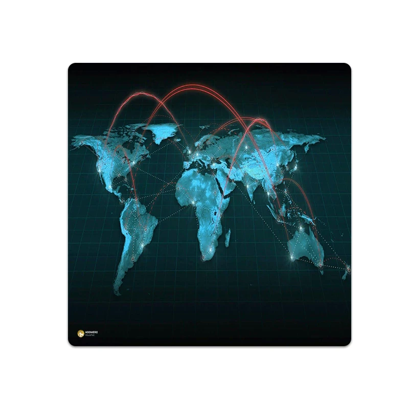 ماوس پد هومرو مدل NX027 طرح ارز دیجیتال سایز 40x40 سانتی متر