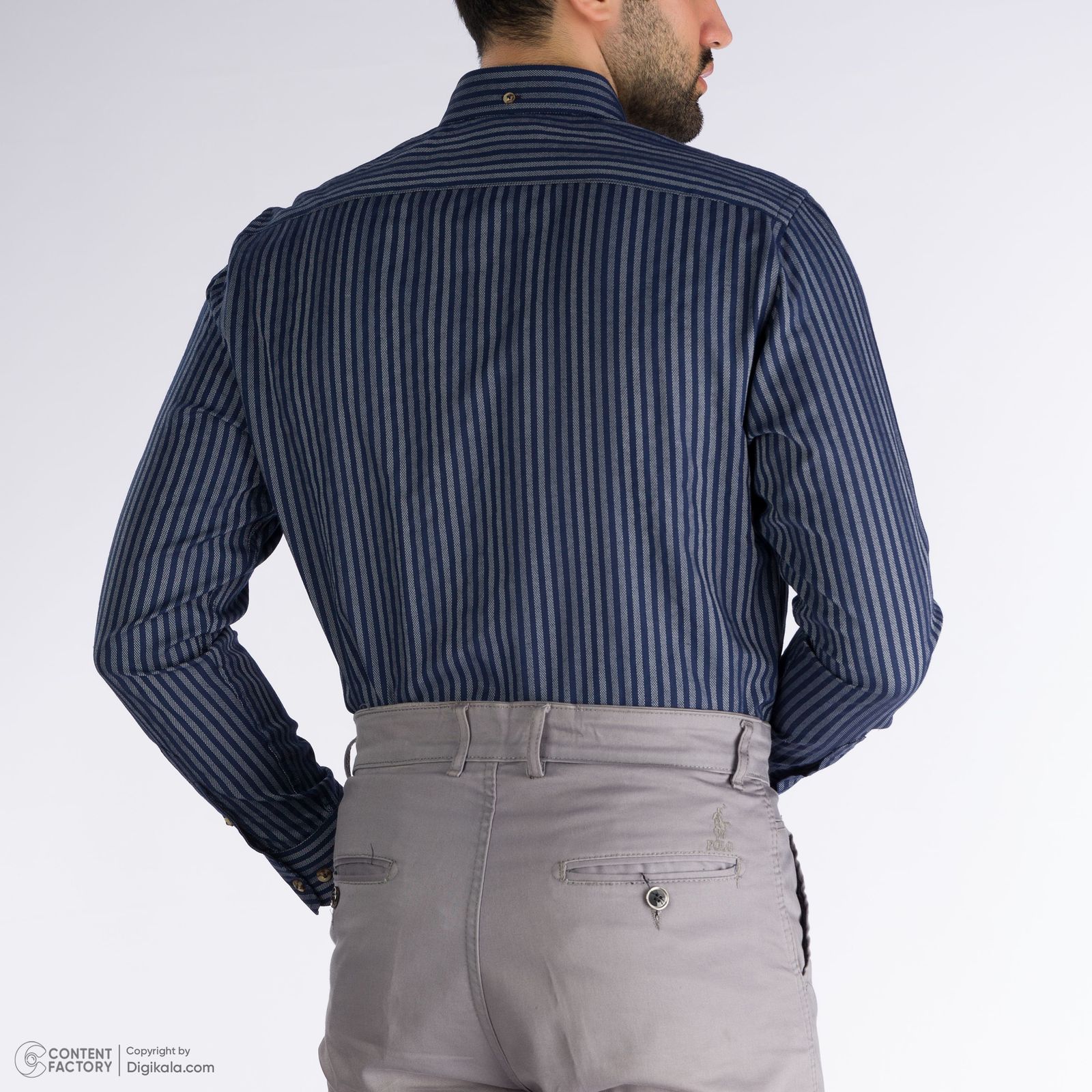 پیراهن آستین بلند مردانه پاتن جامه مدل 402721020215290 -  - 4