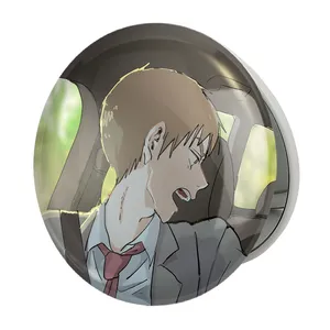 آینه جیبی خندالو طرح اراتاکا انیمه موب سایکو Mob Psycho 100 مدل تاشو کد 24432 