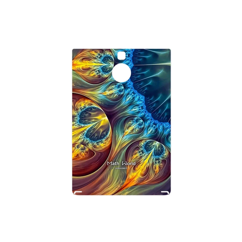 برچسب پوششی ماهوت مدل Mathematical Geometric Shape 8 مناسب برای گوشی موبایل بلک بری Passport Silver Edition