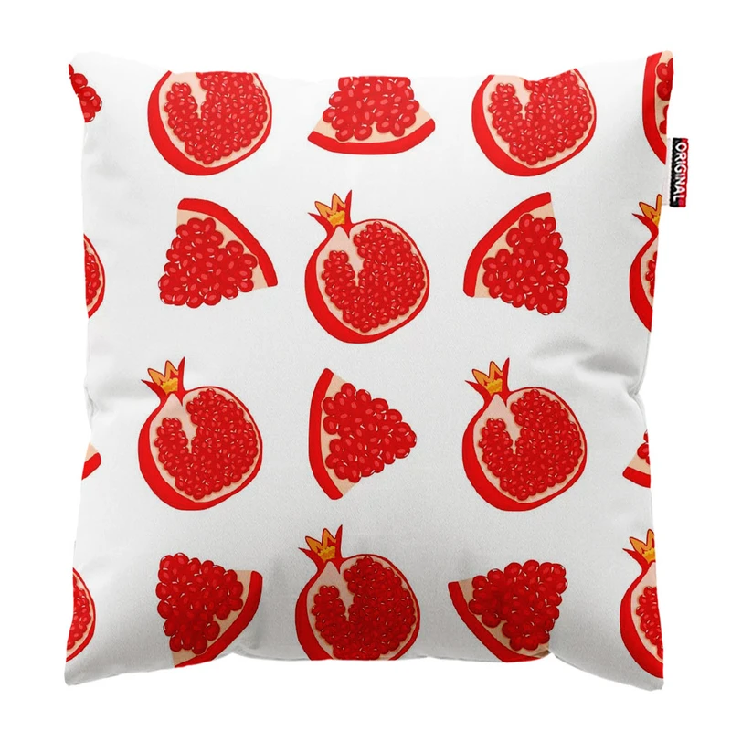  کوسن پاد آفرین طرح انار یلدا کد 4037 سایز 30*30 سانتی متر