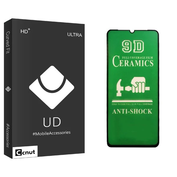 محافظ صفحه نمایش سرامیکی کوکونات مدل UDB Anti Shock مناسب برای گوشی موبایل شیائومی Note 10