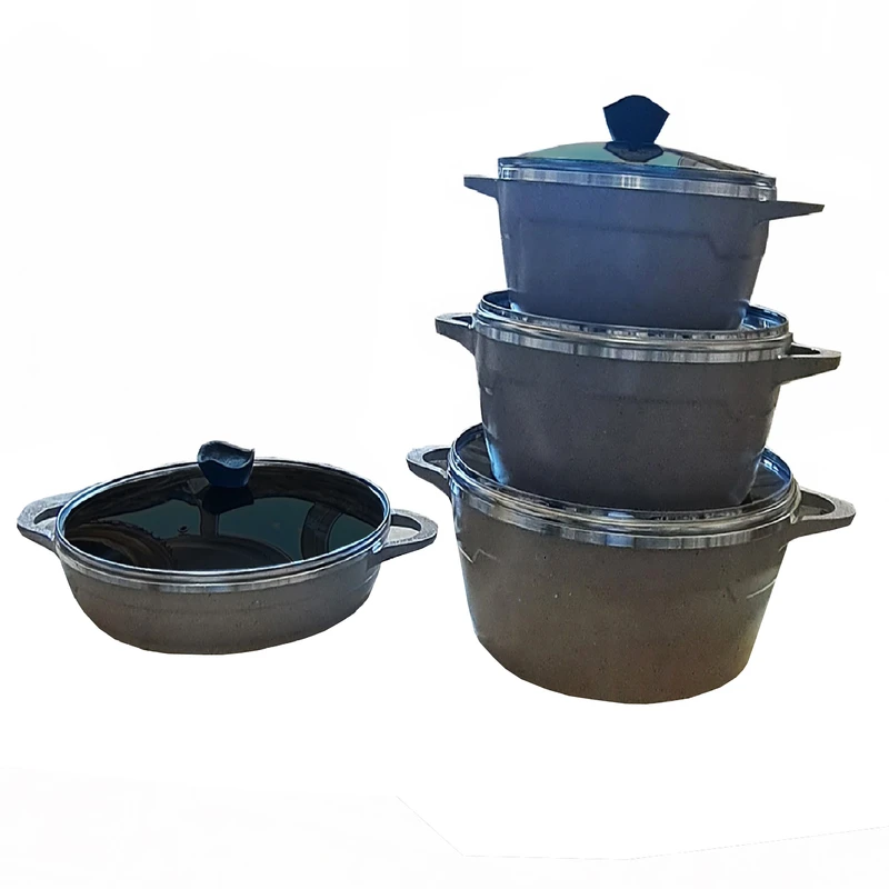 سرویس قابلمه چدنی 8 پارچه لایف استایل کد LS-110