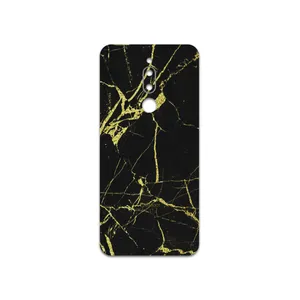 MAHOOT  Graphite-Gold-Marble Cover Sticker for Meizu M6T