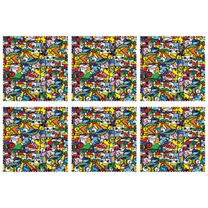 Rence U1-42003 Under Plate 6 pieces set