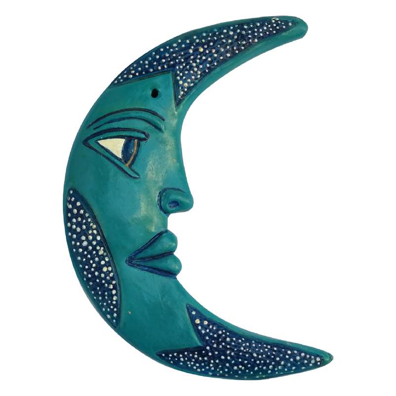 مجسمه سفالی طرح ماه کد S3005