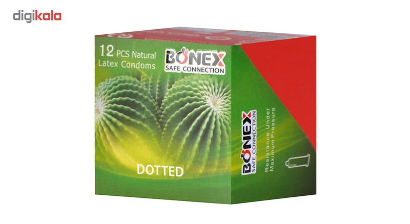 کاندوم بونکس مدل Dotted بسته 12 عددی کاندوم بونکس مدل Dotted بسته 12 عددی
