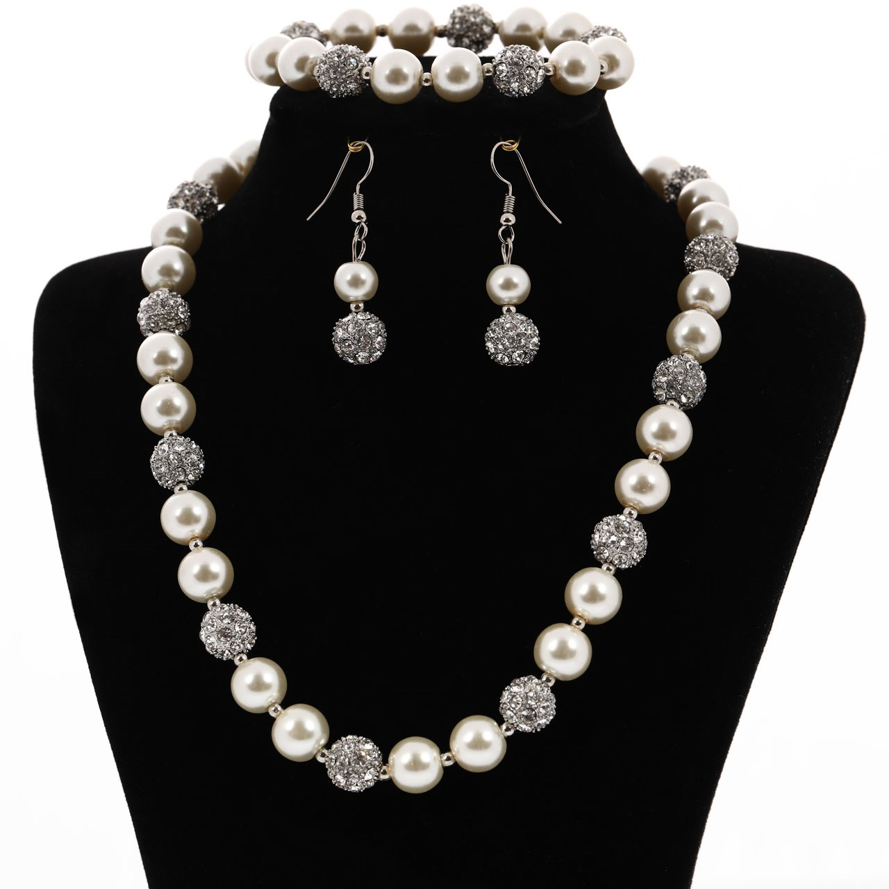 ست طرح مروارید و الماس سین گالری  مدل sn240