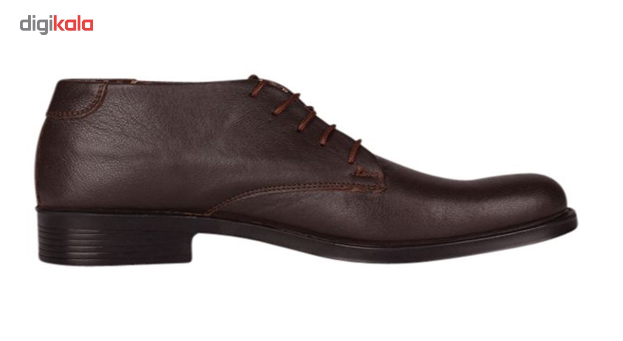 کفش چرم مردانه مهاجر مدل M24gh کد 01