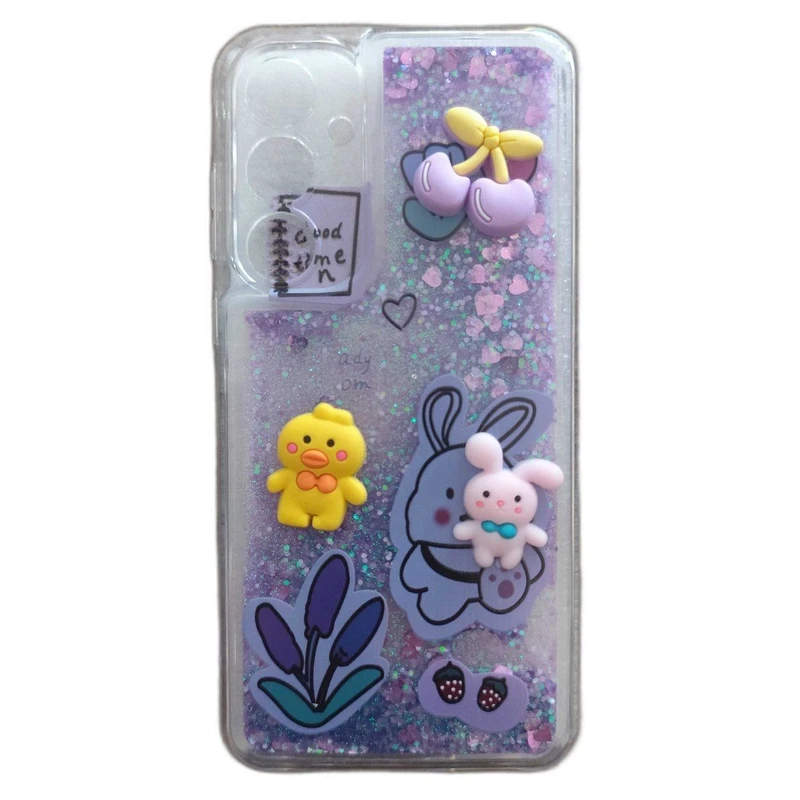 کاور مدل عروسکی آکواریومی مناسب برای گوشی موبایل سامسونگ Galaxy A55