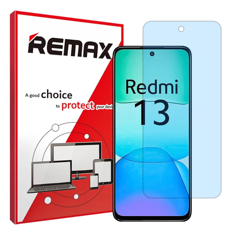 محافظ صفحه نمایش آنتی بلو ریمکس مدل Resistant‌ مناسب برای گوشی موبایل شیائومی Redmi 13