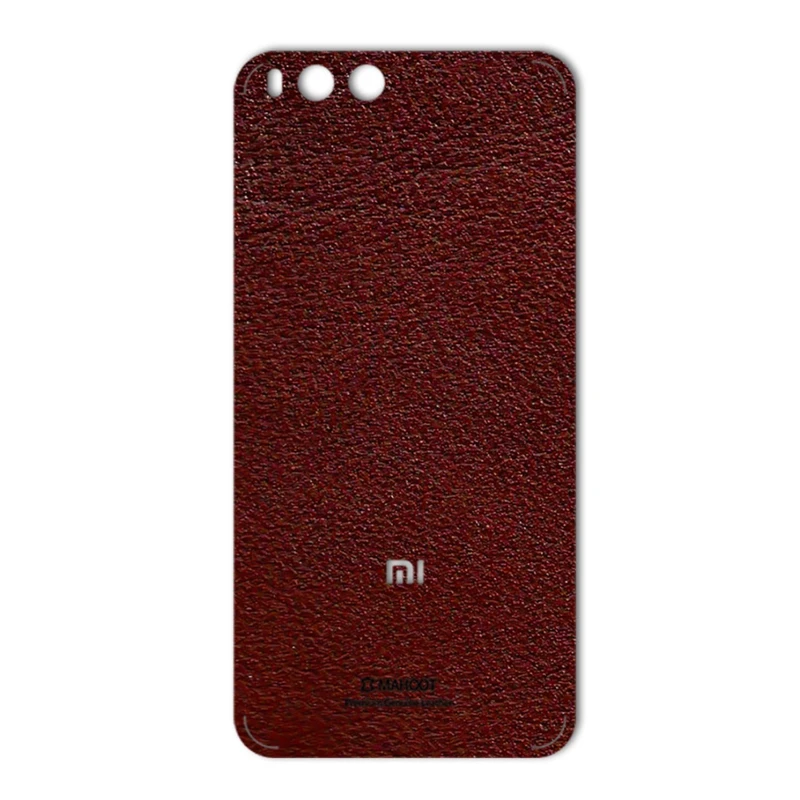 برچسب پوششی ماهوت مدلNatural Leather مناسب برای گوشی Xiaomi Mi6